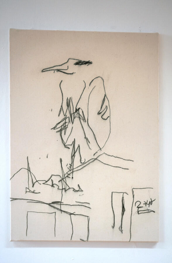 "Vogel in Amsterdam" (sold)